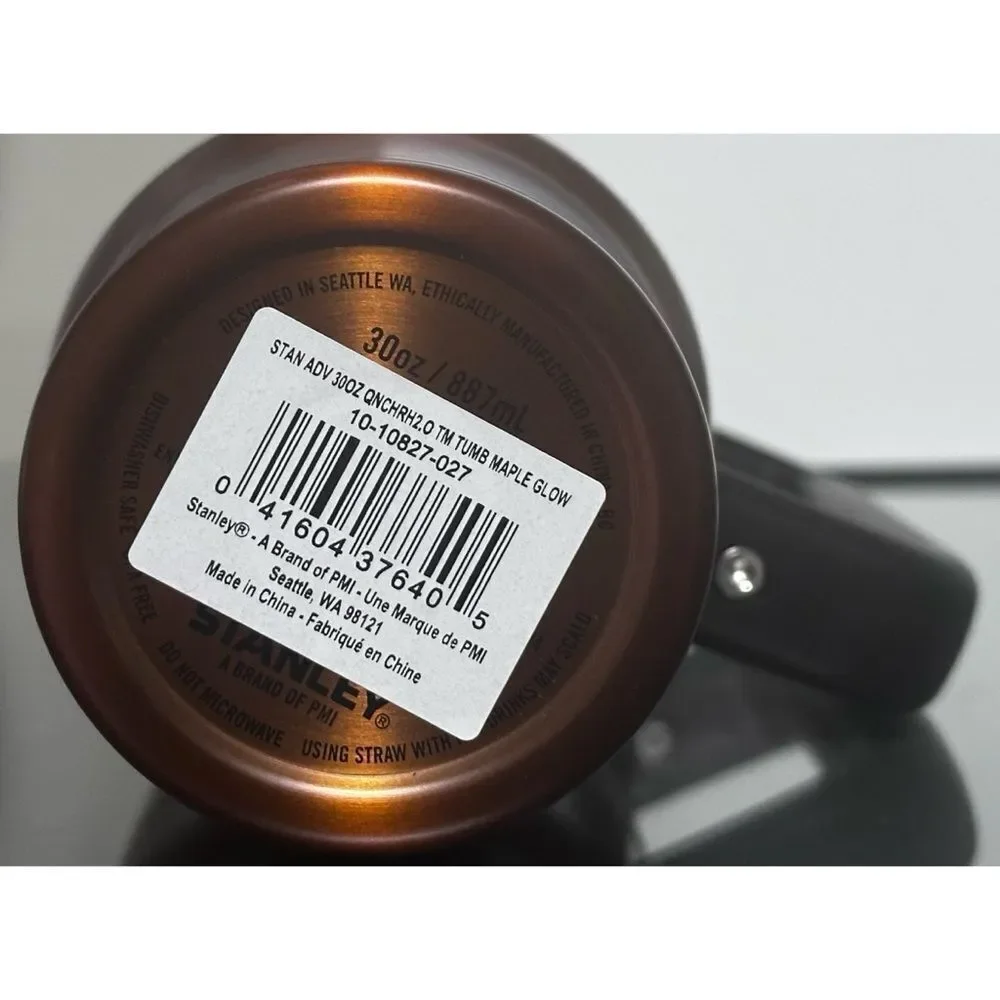 Stanley Quencher‎ H2.0 FlowState 30oz Tumbler, MAPLE GLOW - Picture 4 of 4
